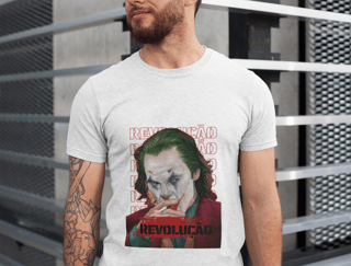 Camiseta masculina Coringa