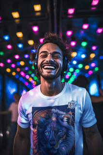 Camiseta Masculina Lobo