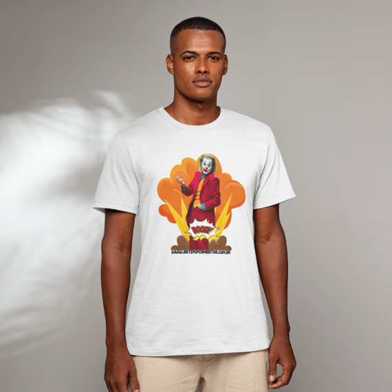 Camiseta Masculina Coringa circo