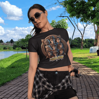 Camiseta feminina Baby look Harry potter