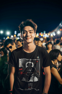 Camiseta Masculina Tema Darth Vader