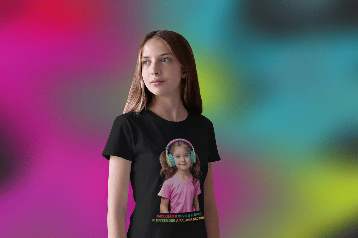 Nome do produto: Infantil 10 a 14 anos - Inclusão é ouvir o silêncio e entender a palavra não dita (linha quality)