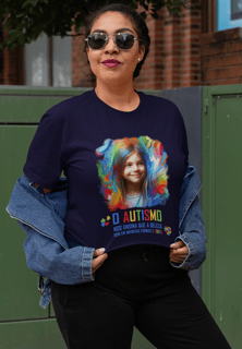 Plus Size - O autismo nos ensina que a beleza vem em infinitas formas e cores (linha quality)