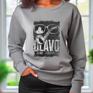 Nome do produto Olavo tem razão (moletom)