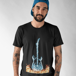Flaming Guitar 02