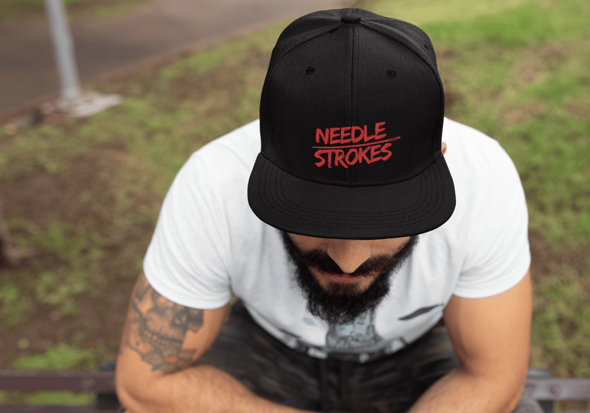 Nome do produto: BONÉ ABA RETA NEEDLE - NS