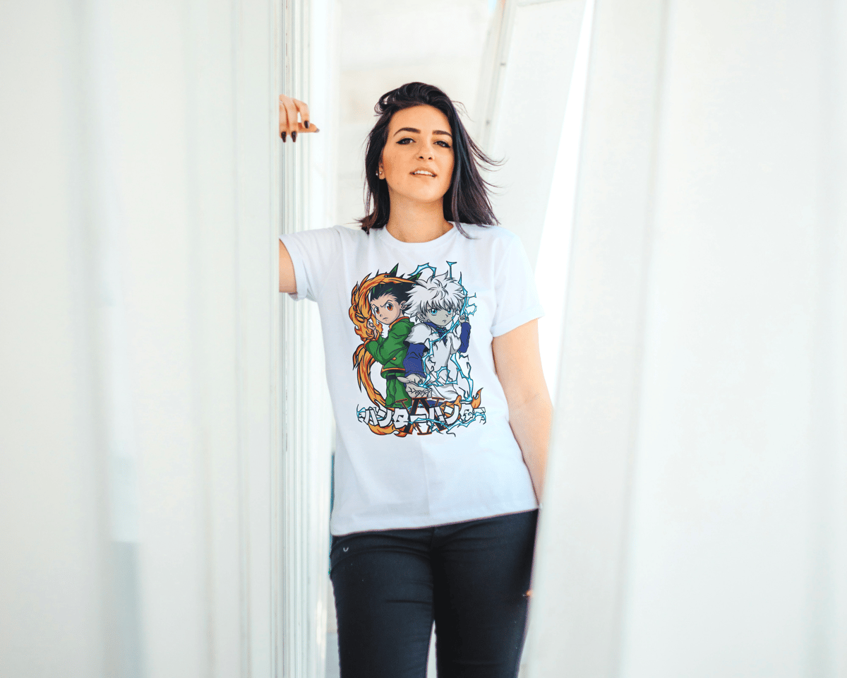 Nome do produto: Kaos Gon X Killua