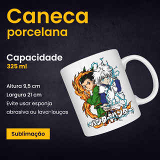 Nome do produto Kaos Gon X Killua