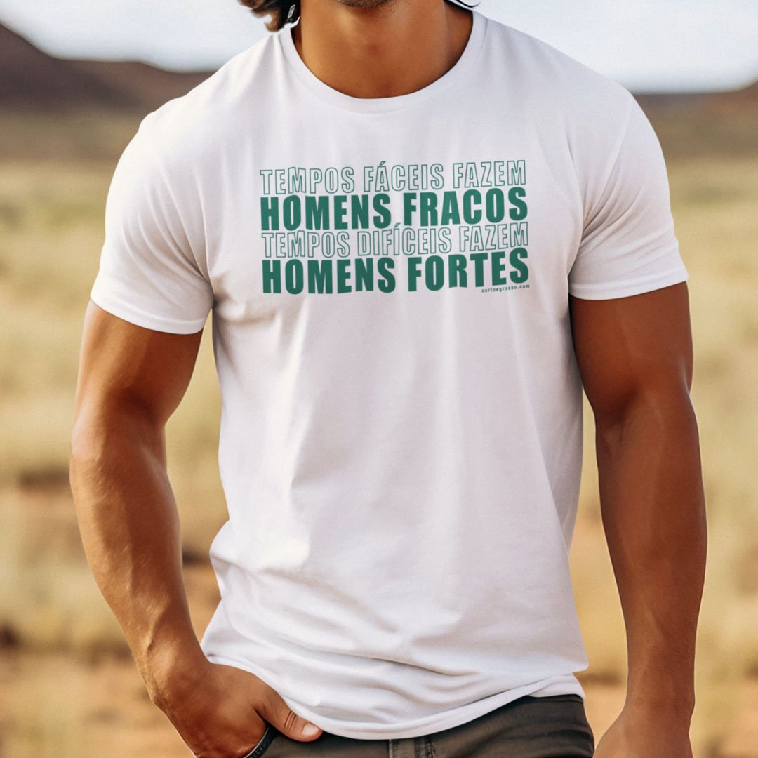 Camisa Homens fortes