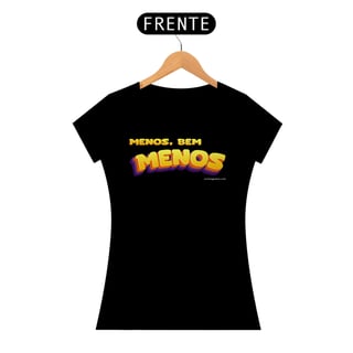 Nome do produto Feminina Menos, bem menos