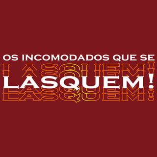 Nome do produto Oversized Os Incomodados