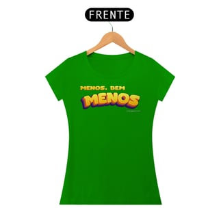 Nome do produto Feminina Menos, bem menos