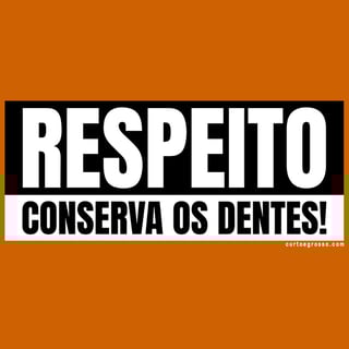 Nome do produto Baby Long Respeito conserva os dentes