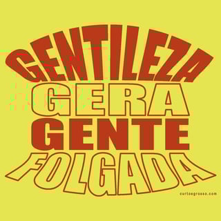 Nome do produto Moletom Gentileza