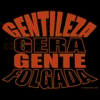Nome do produto Oversized Gentileza