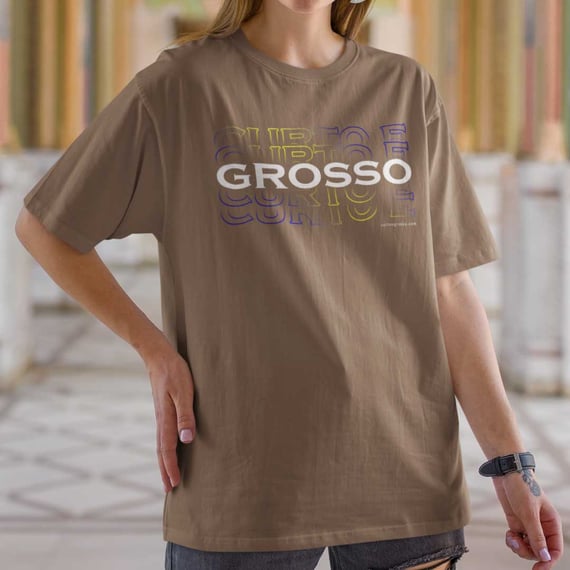 Oversized Curto e Grosso