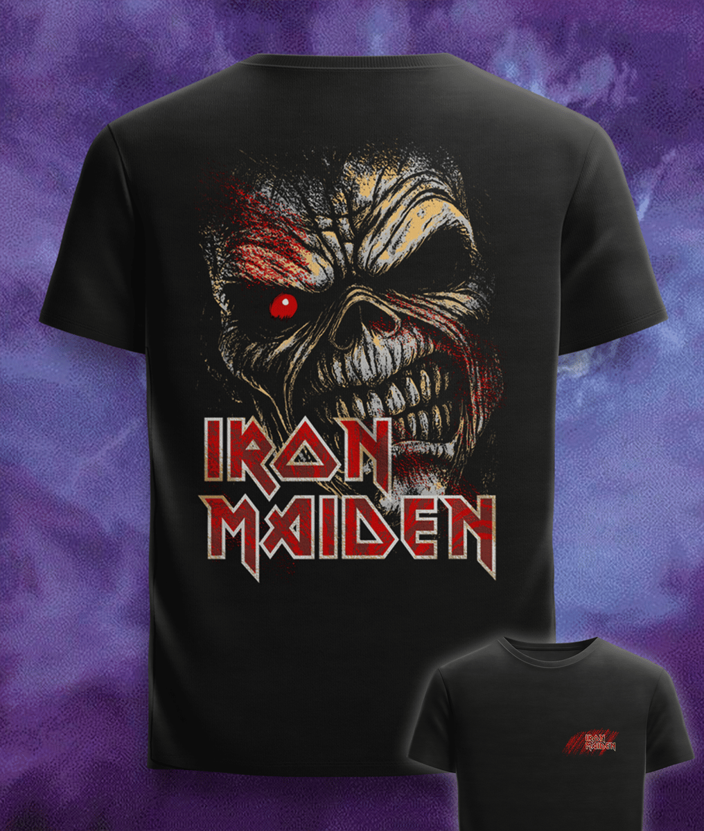 Nome do produto: Camiseta Iron Maiden
