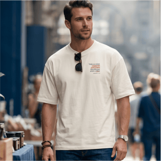 Nome do produto Camiseta Oversized Romanos 8:28