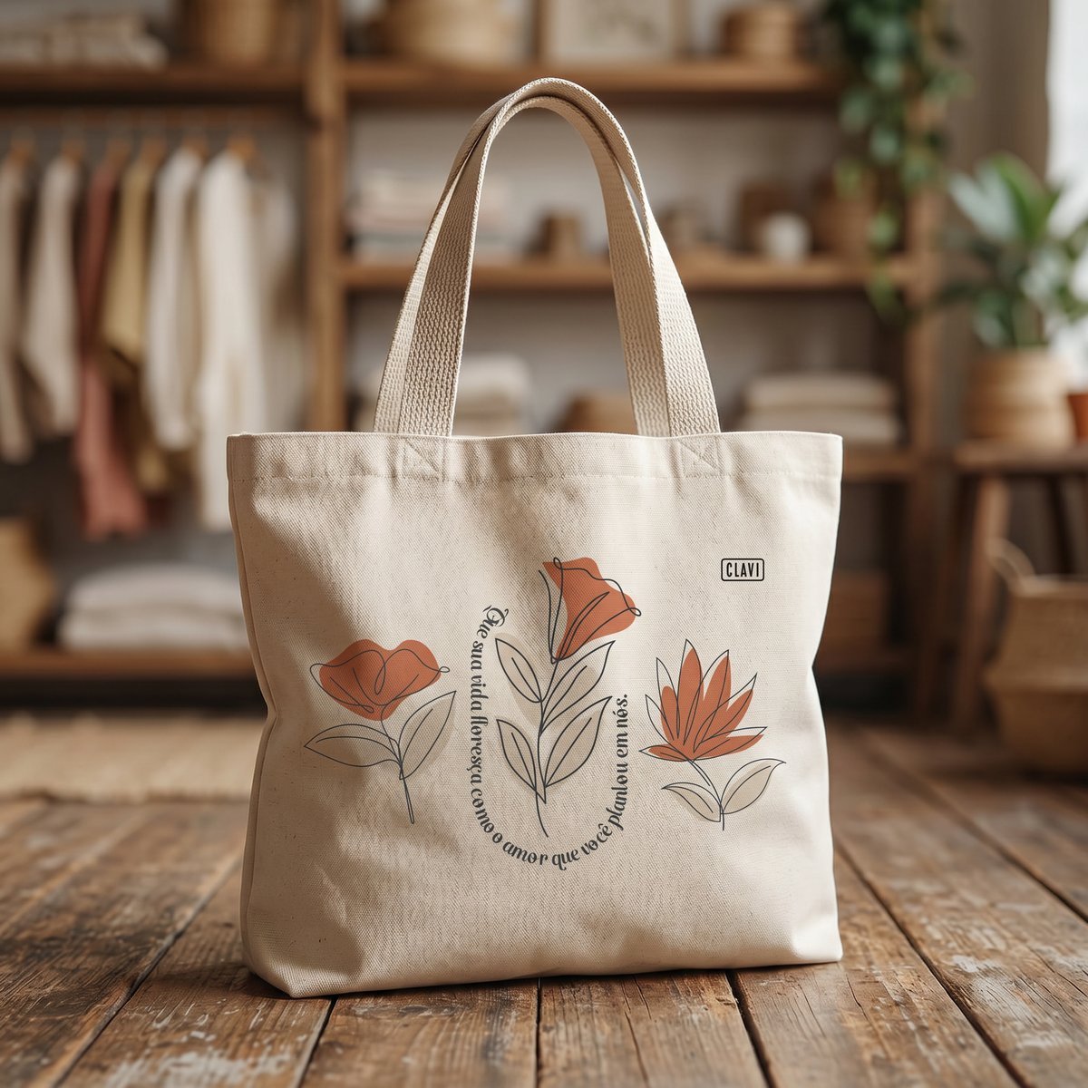 Nome do produto: Ecobag Dia das Mães