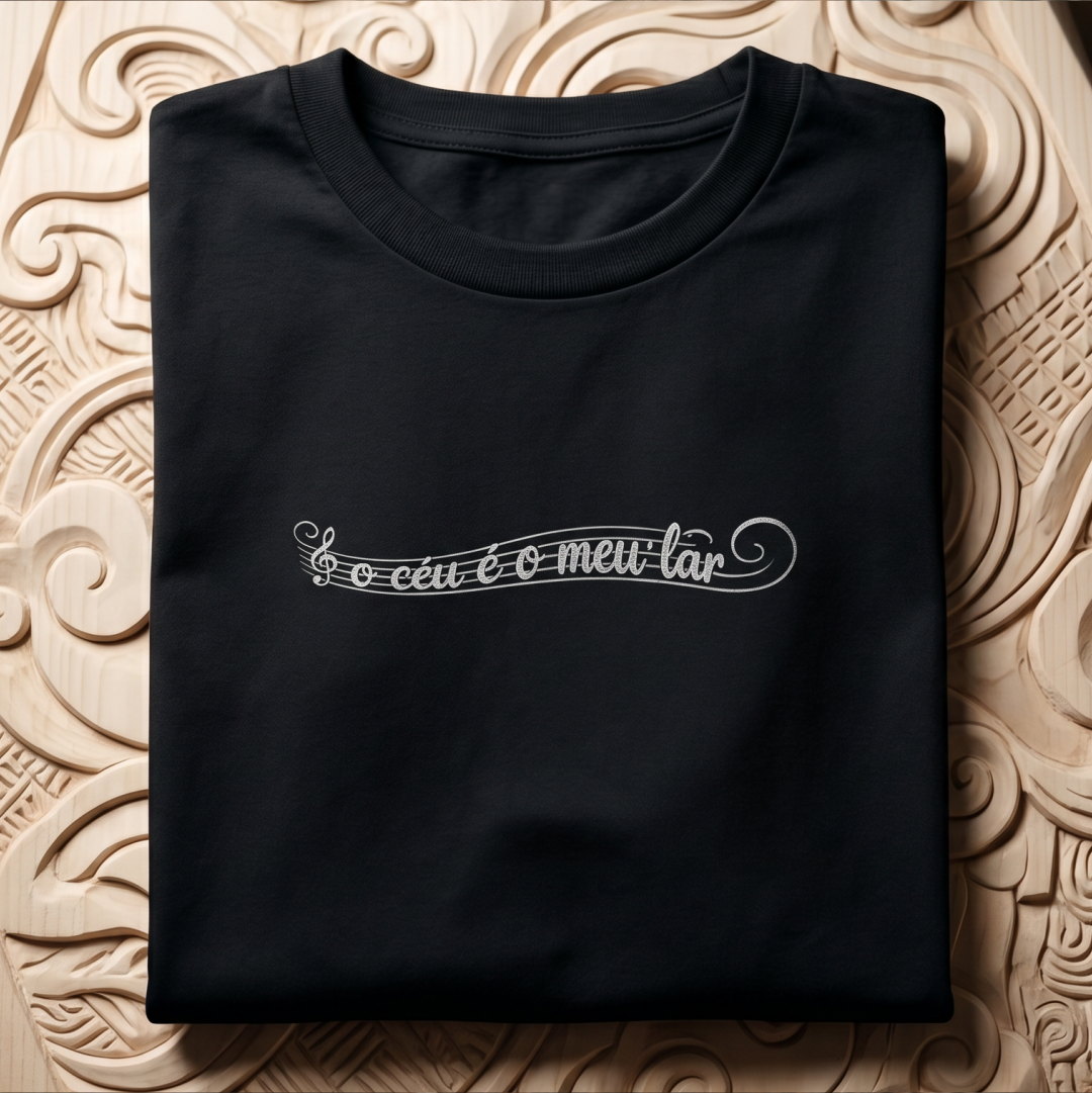 Nome do produto: T-Shirt O Céu é o meu Lar