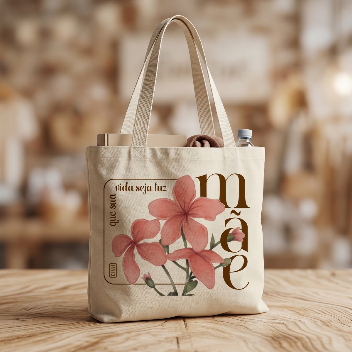 Nome do produto: Ecobag Dia das Mães