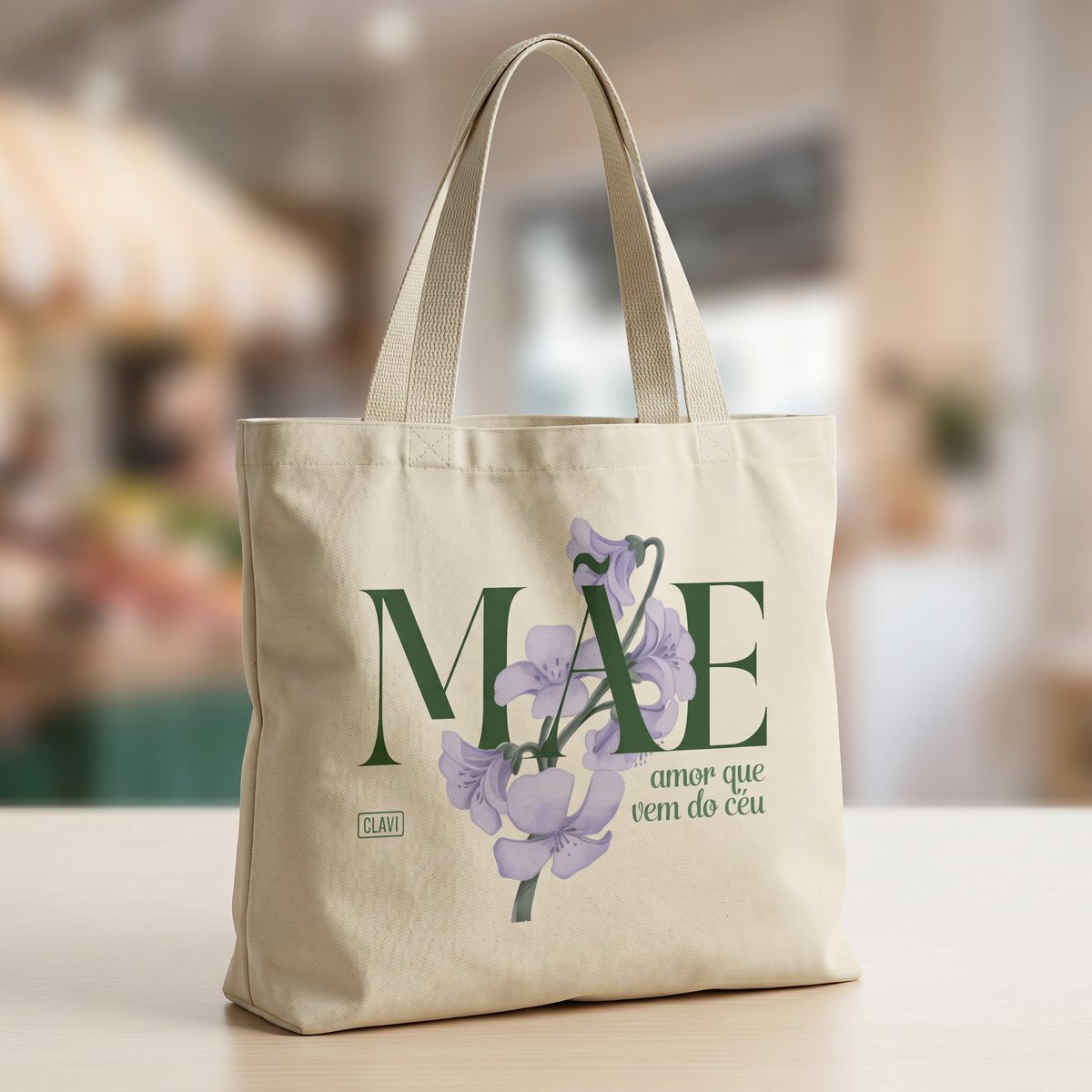 Nome do produto: Ecobag Dia das Mães