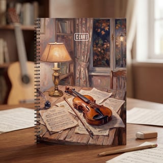 Nome do produto Caderno de Música CLAVI