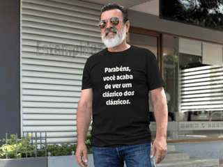 Camiseta Classic Parabéns Clássico
