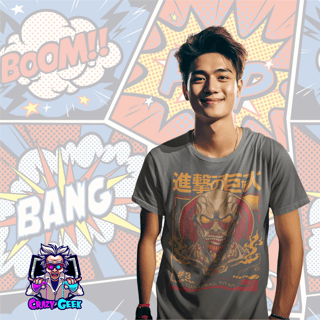 Nome do produto Camisa Titan Colosal - Attack on Titan