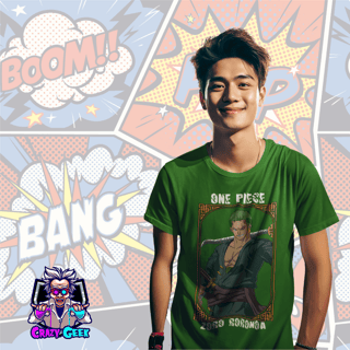 Nome do produto Camisa Zoro Roronoa - One Piece