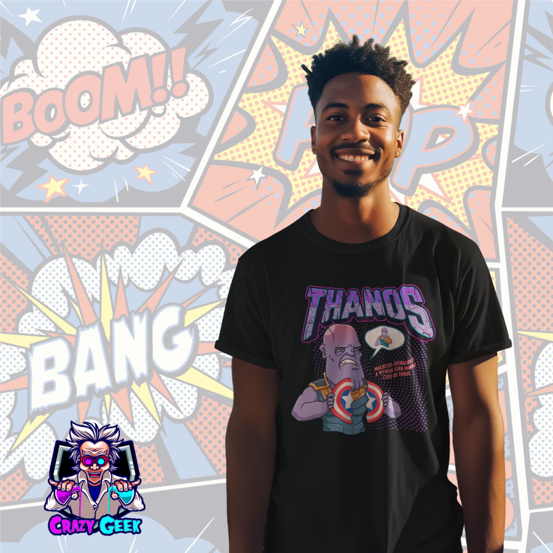 Camisa Thanos Quadrinhos -  Avengers 