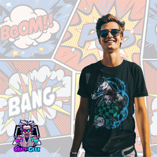Nome do produto Camisa Tanjiro Kamado 1 - Demon Slayer