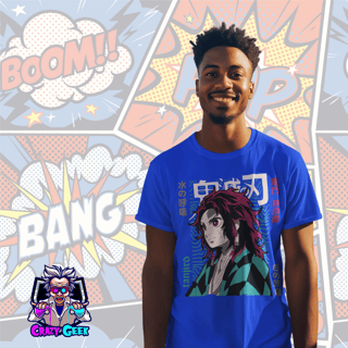 Nome do produto Camisa Tanjiro Kamado  - Demon Slayer