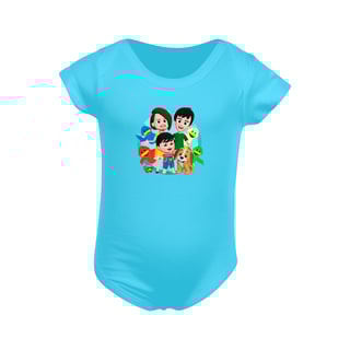 Nome do produto Body Infantil Família e Patinhos