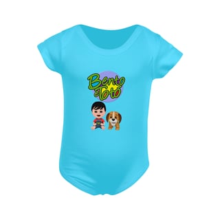 Nome do produto Body Infantil Bento e Totó