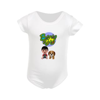 Body Infantil Bento e Totó