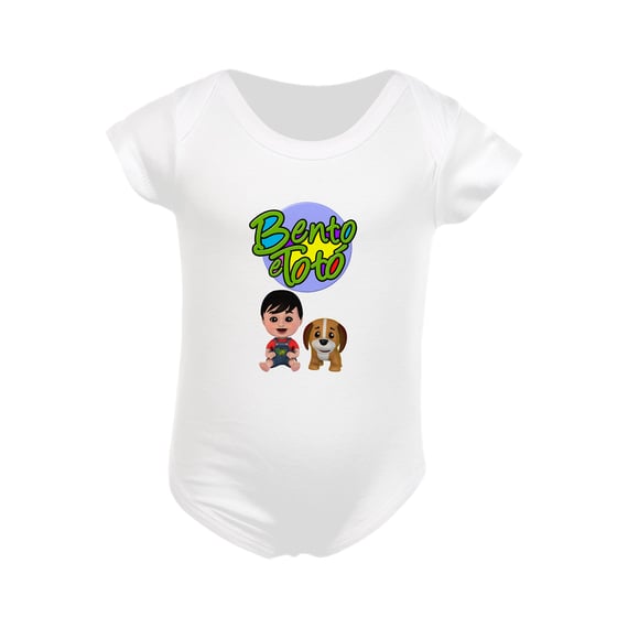 Body Infantil Bento e Totó