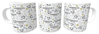 Nome do produto Caneca Schnauzer Puppies