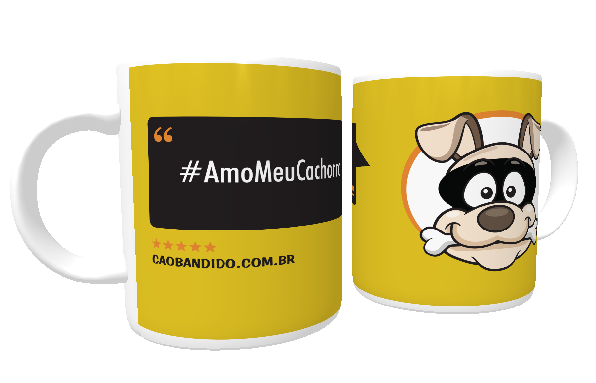 Caneca Cão Bandido