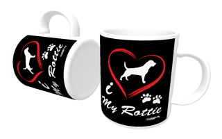 Nome do produto Caneca Rottweiler I Love My Rottie