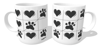 Nome do produto Caneca Cachorro Jogo da Velha