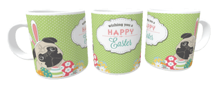 Nome do produto Caneca Cachorro Wishing You a Happy Easter