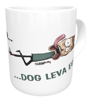 Nome do produto Caneca Cachorro Deixa o Dog Me Levar