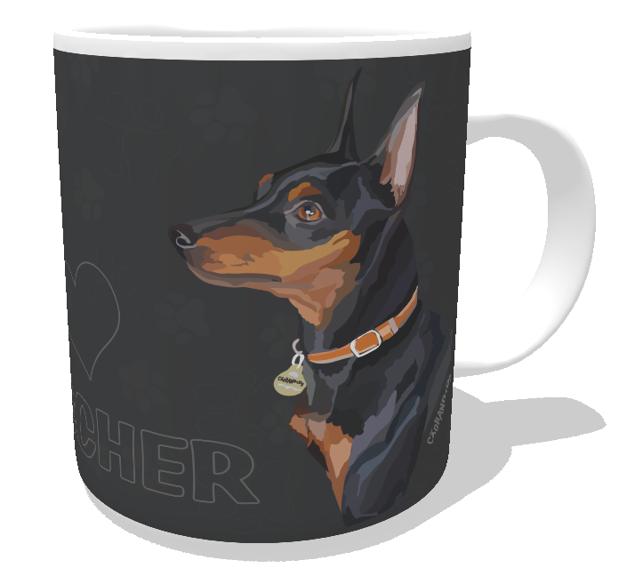 Caneca I Love Pinscher