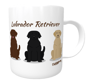 Nome do produto Caneca Labrador Todas as Cores