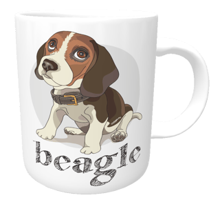 Nome do produto Caneca Beagle