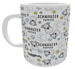 Caneca Schnauzer Puppies