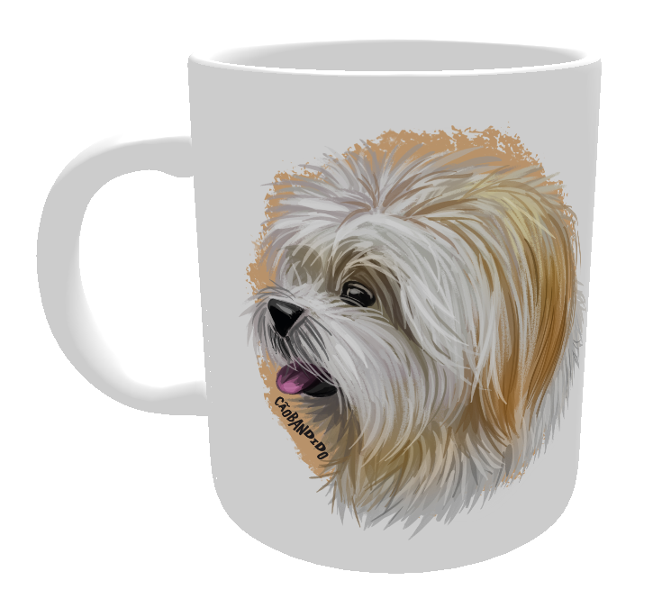 Nome do produto: Caneca Lhasa Apso