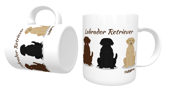 Caneca Labrador Todas as Cores