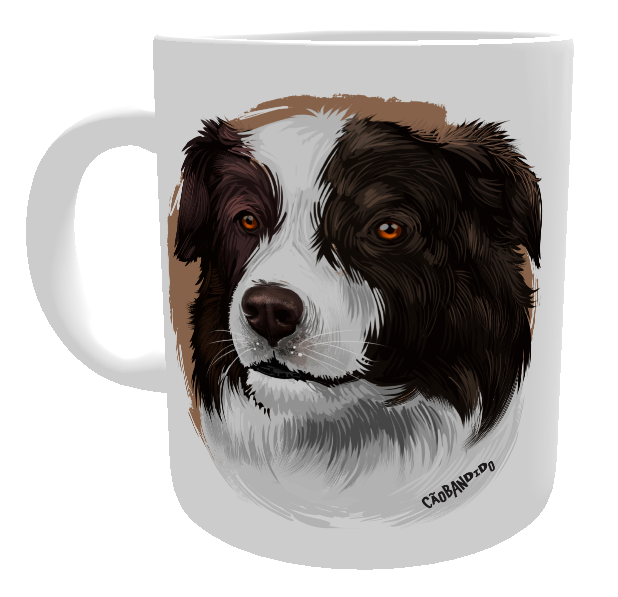 Nome do produto: Caneca Border Collie